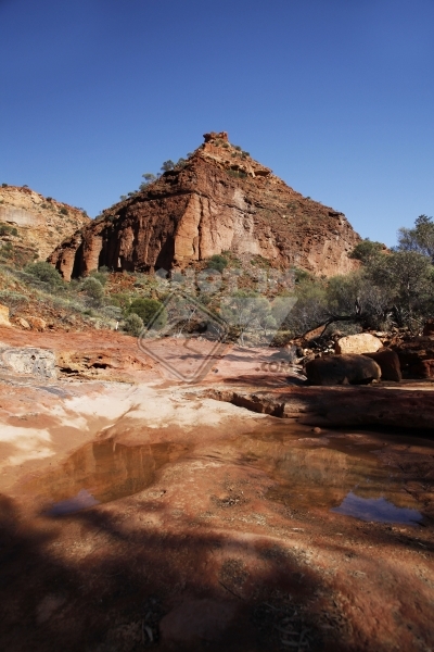 Kennedy Ranges - Pyramid Rock