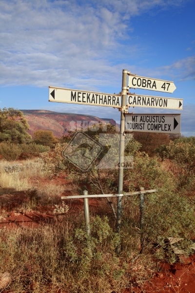 Outback Sign Post